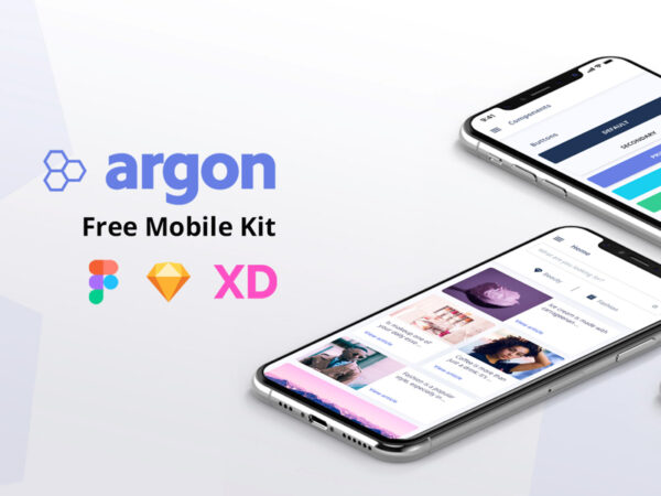 Argon手机APP应用UI设计套件