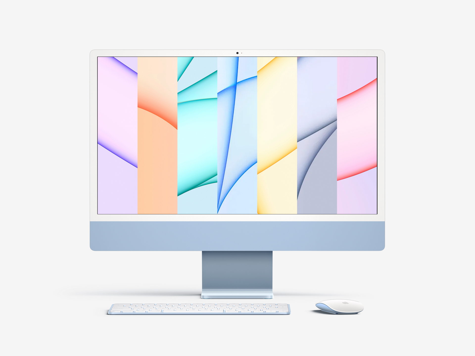24英寸iMac电脑免费样机插图4