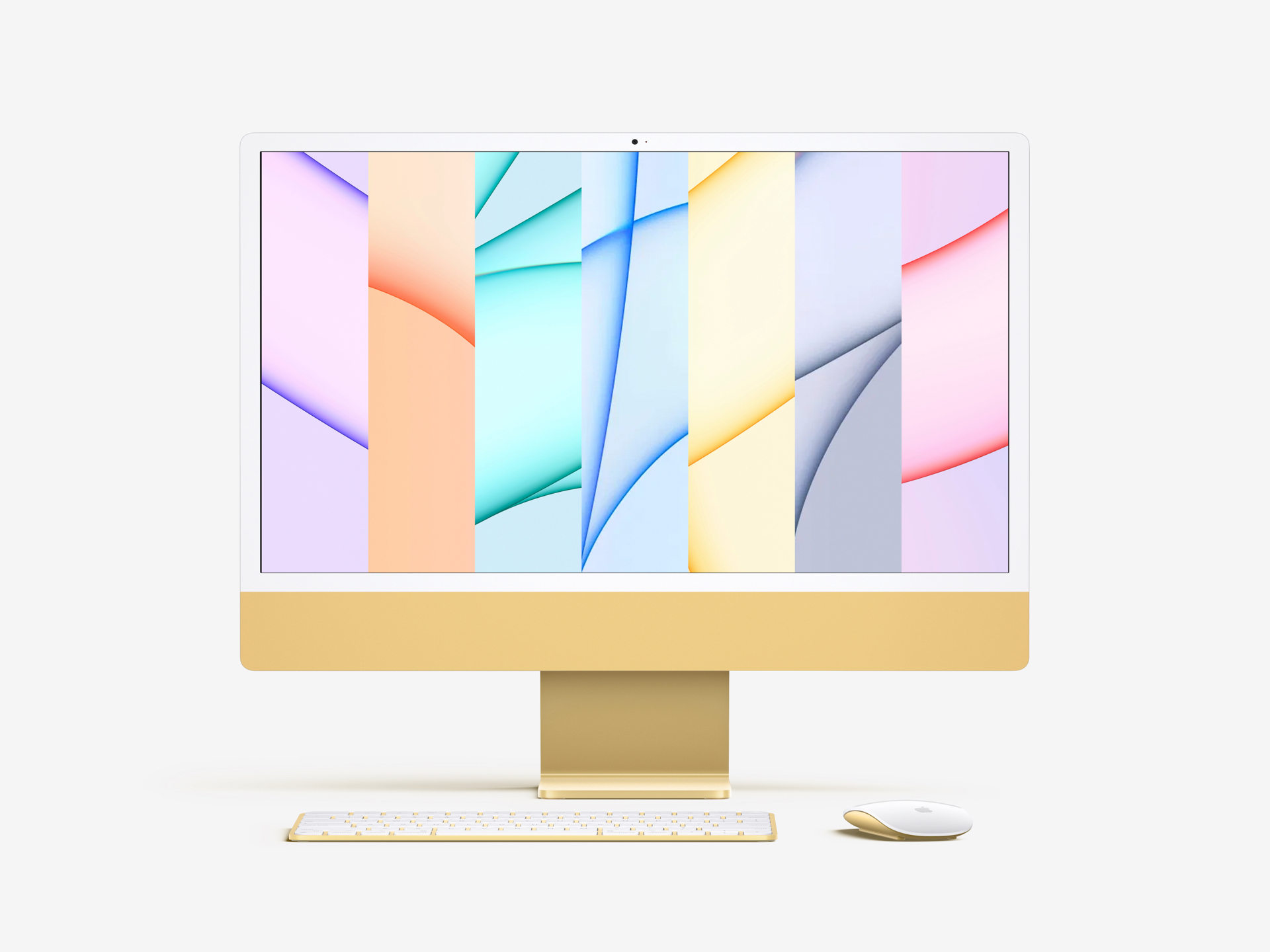 24英寸iMac电脑免费样机插图5