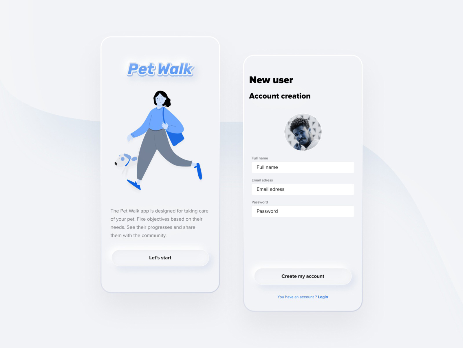 宠物散步App应用套件插图1