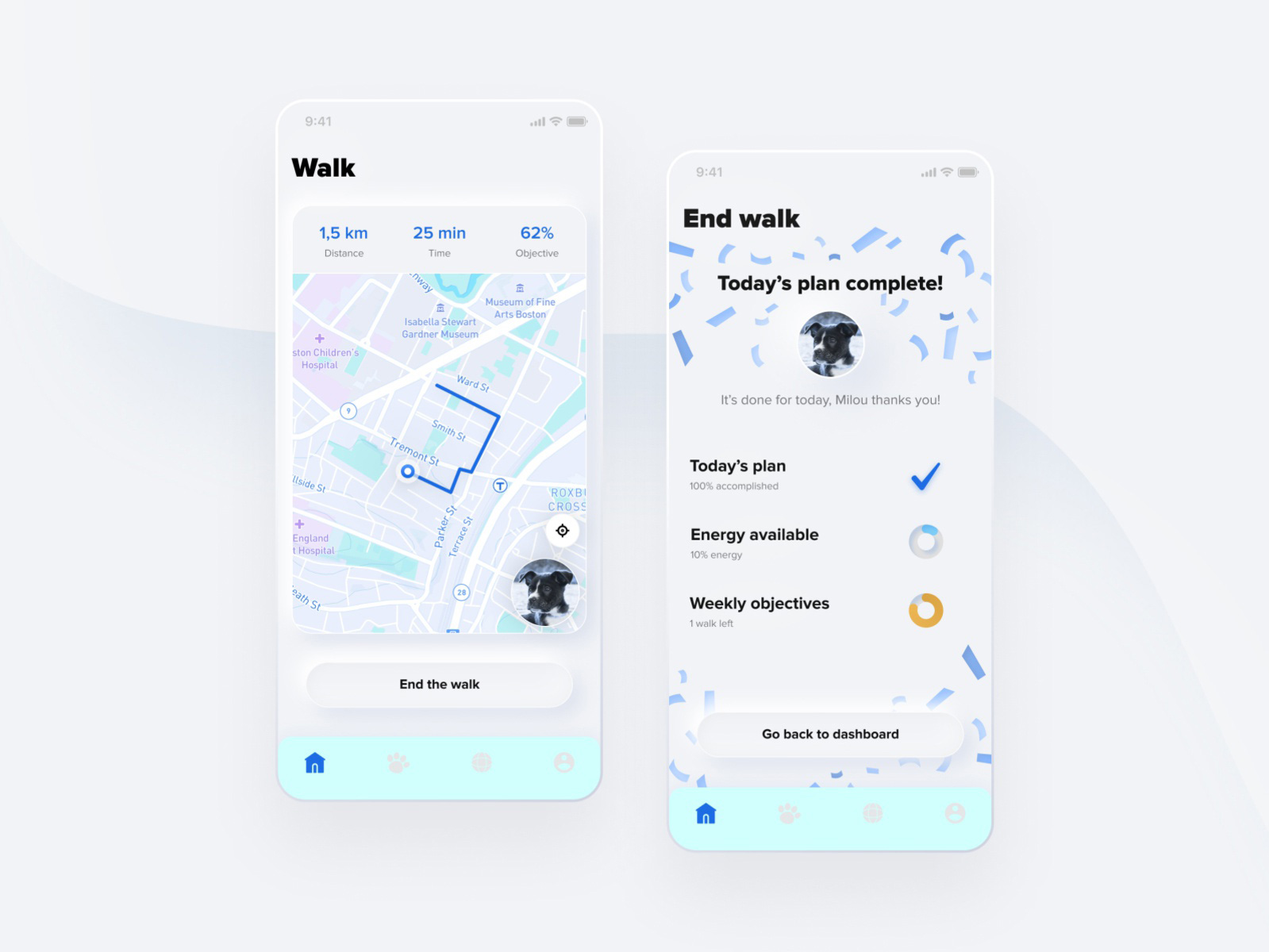 宠物散步App应用套件插图3