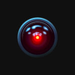 HAL 9000超级电脑插画