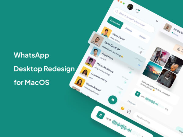 WhatsApp应用macOS重新设计